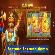 fortune fortune demo